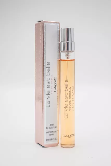 La Vie Est Belle Soleil Cristal Lancome L'eau Eau de Parfum Spray 0.34 Oz / 10ML