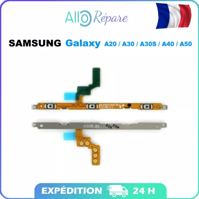 Nappe BOUTON POWER ON/OFF + volume SAMSUNG Galaxy A20 / A30 / 30S / A40 / A50