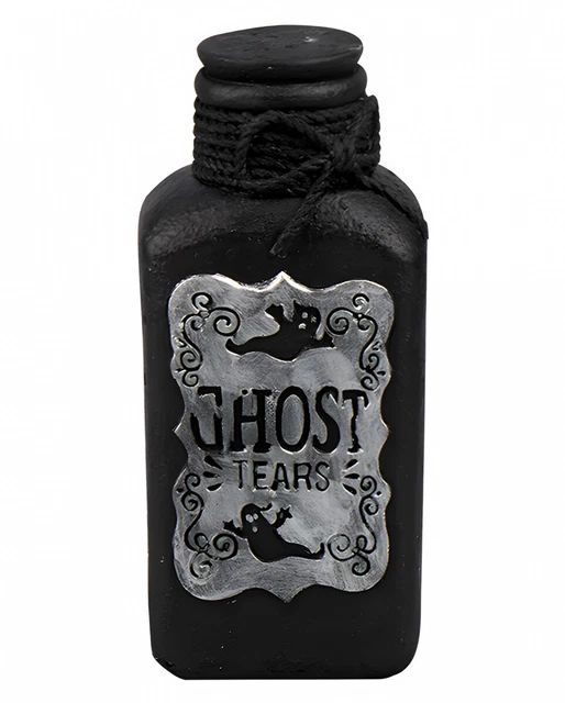 Geister Deko Giftflasche mit GHOST TEARS Aufschrift 15cm
