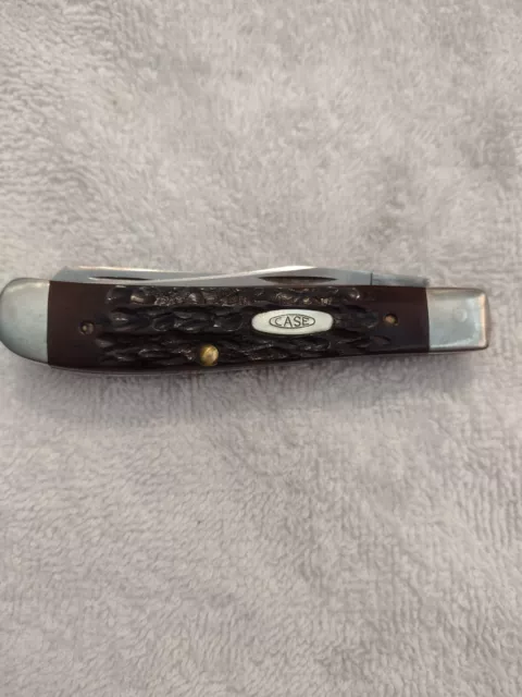 Vintage Case XX SS 6207 SP SSP Mini Trapper USA Folding Blade Pocket Knife