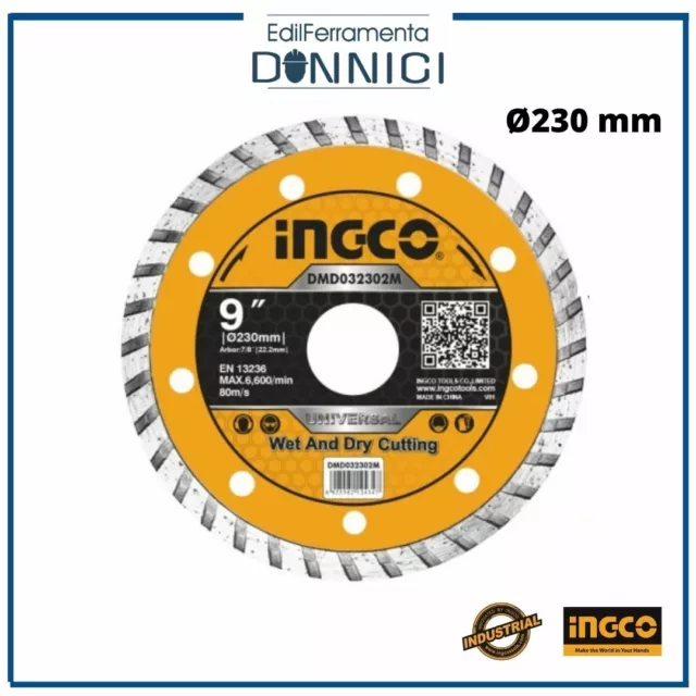 Disco diamantato corona continua da 115 - 230mm per taglio marmo pietra ceramica 3