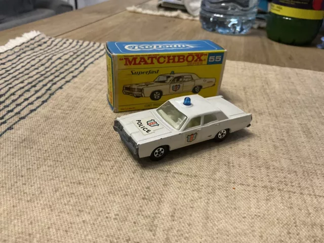 Matchbox mercury police car shop