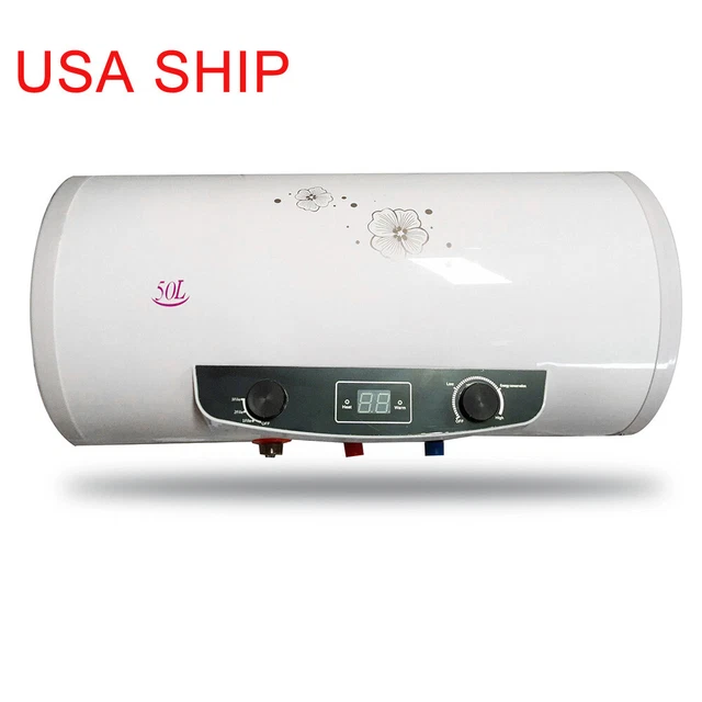 13 Gallon Electric Instant Hot Water Heater Warmer Tank Bathroom Shower 50L TOP