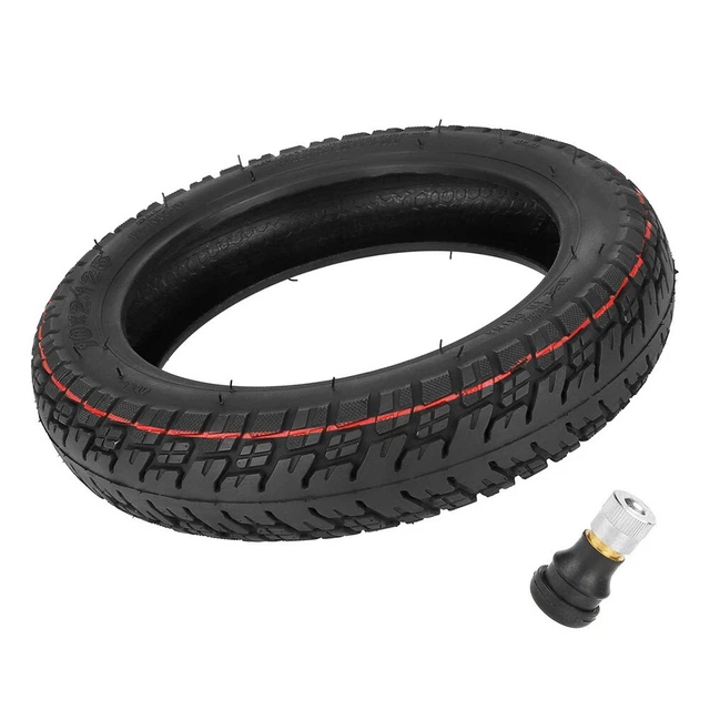 10 pouces 10 x 2,125 pneu sans tube pour scooter électrique Segway F20/F25/F30/