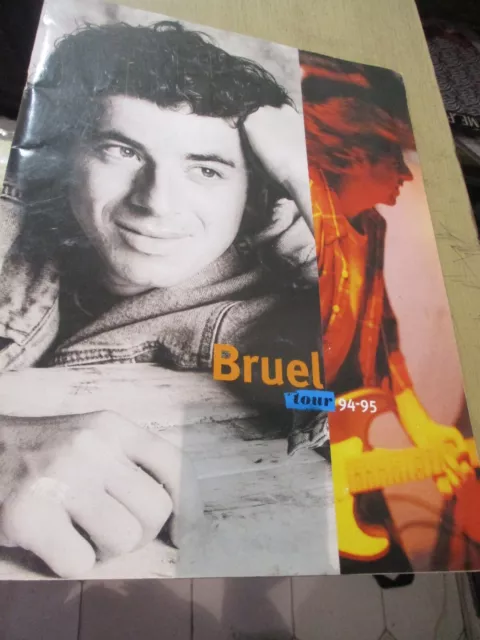 ancien programme de concert patrick bruel