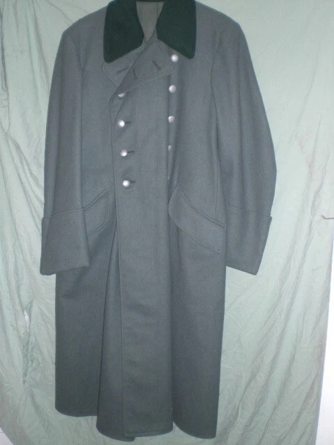 Original German Bundesgrenzschutz wool overcoat Original German Bundesgrenzschutz wool overcoat