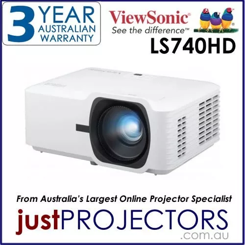 ViewSonic LS740HD Laser Projector from Just Projectors with 3 year warranty