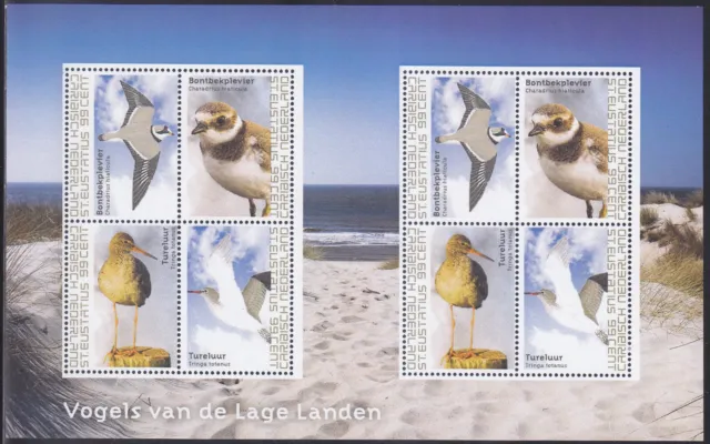 Caribbean Netherlands Issue 2018 (MS 3) Birds