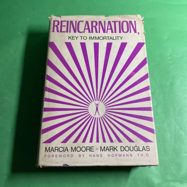 Reincarnation, Key to Immortality 1st Ed. - Mark Douglas SIGNED / FTH