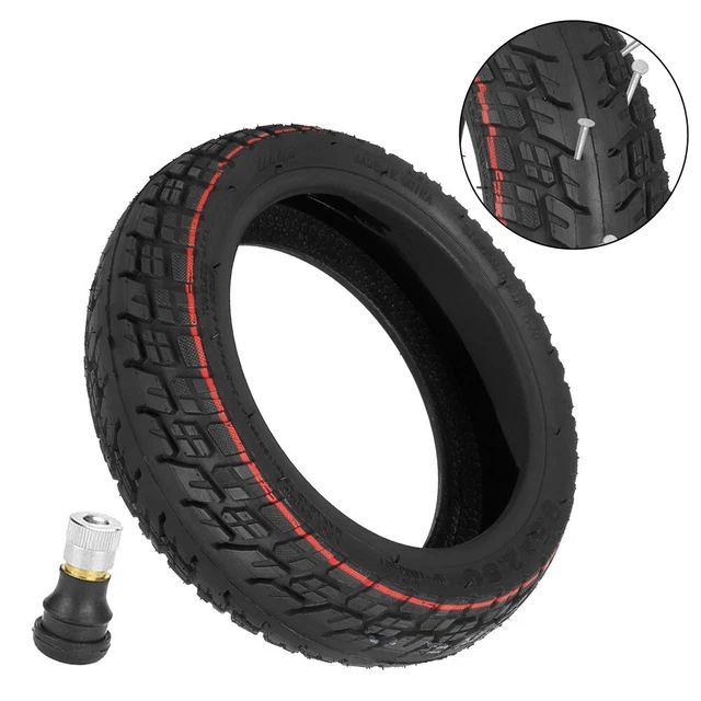 Pneu plein 12 1/2x2 1/4 (57-203) en caoutchouc pour vélo électrique et scooter électrique, pneu plein noir 12.5x2.125 pouces Pneu plein 12 1/2x2 1/4 (57-203) en caoutchouc pour vélo électrique et scooter électrique, pneu plein noir 12.5x2.125 pouces