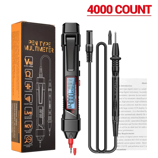 ANENG A3006 HIGH Precision Digital Multimeter Pen AC/DC Voltage Tester ...