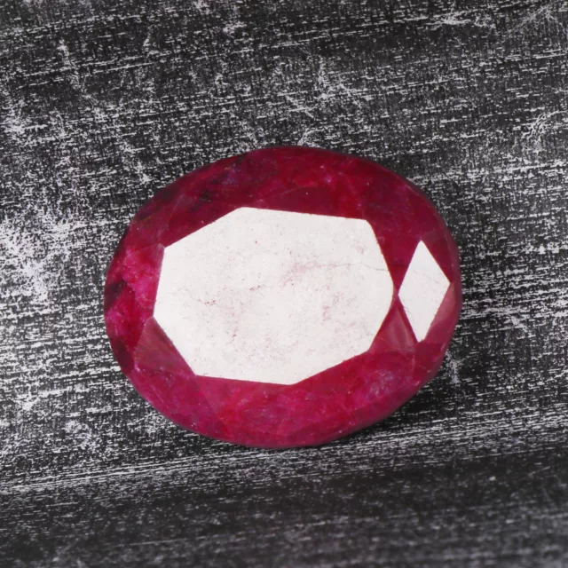 136.85 Ct Natural Red RUBY CERTIFIED Oval Cut Loose Gemstone Pendant Size -2