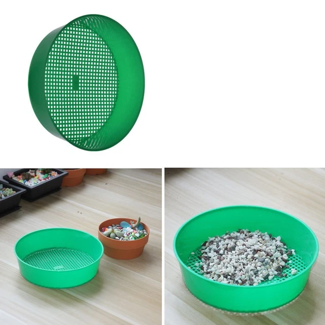 Leichtes Gewicht Kompost Garten Sieve Mesh des Bodens Sifter der Rätsel