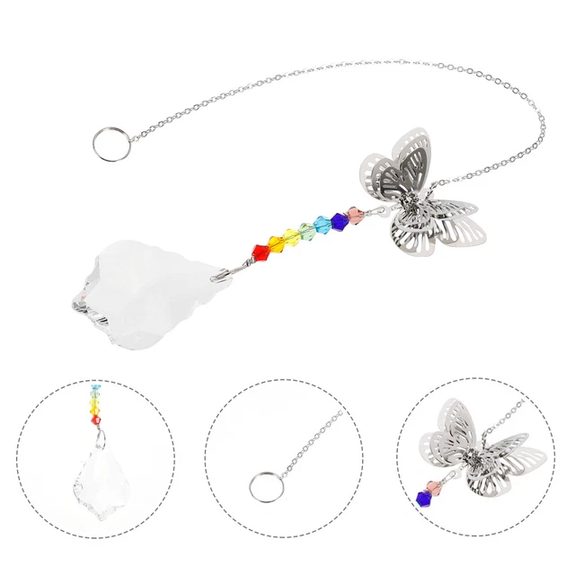 Ciondolo in cristallo prismi di cristallo pendenti prisma di cristallo ornamento