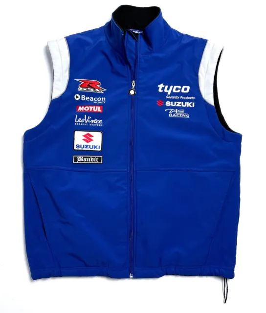 Tyco Suzuki R GSX Blue TAS Racing Motorsport Blue Vest Gilet Jacket - 3XL