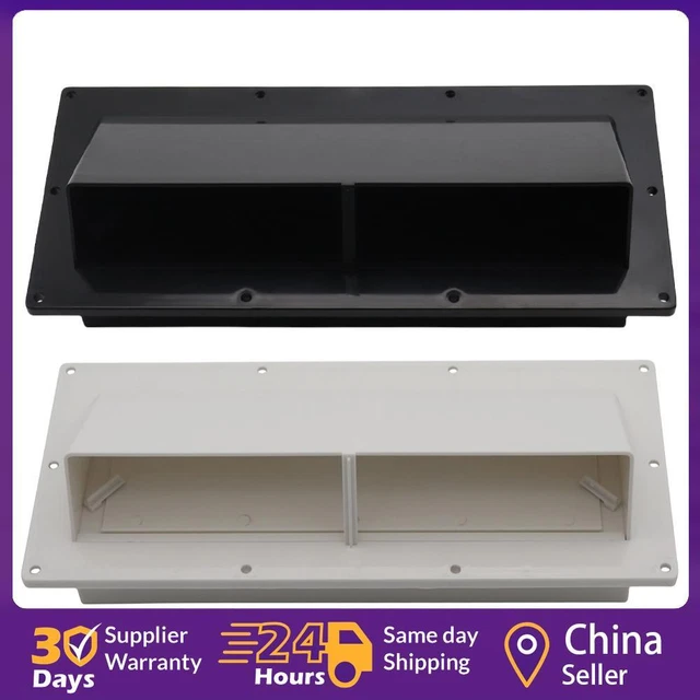 Camp'N RV Stove Vent Cover | Black Exterior Range Hood Vent Cover For RV, SWVBK