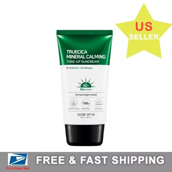 SOME BY MI Truecica Mineral Calming Tone-Up Suncream 50ml [US CA Seller]