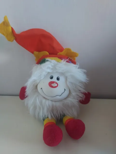 WHITE SPARK SPRITE TWINK RAINBOW BRITE soft toy HALLMARK MATTEL VINTAGE 1983 Cap