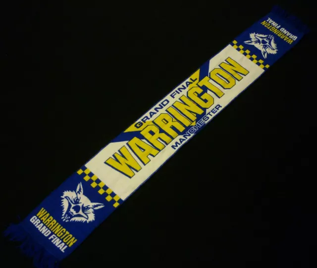 Warrington Wolves Rugby League Grand Final Scarf 2