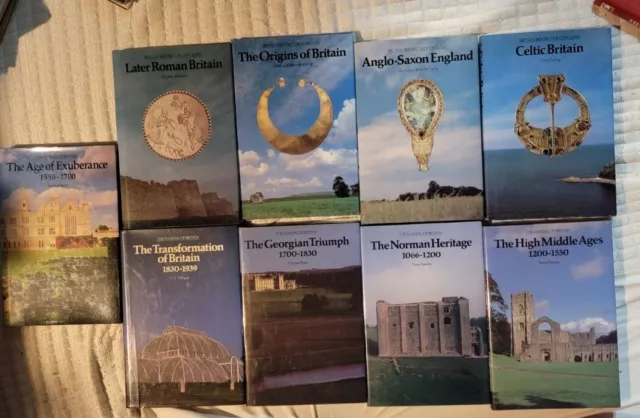 The Making of Britain & Britain Before the Conquest - 10 Book Set