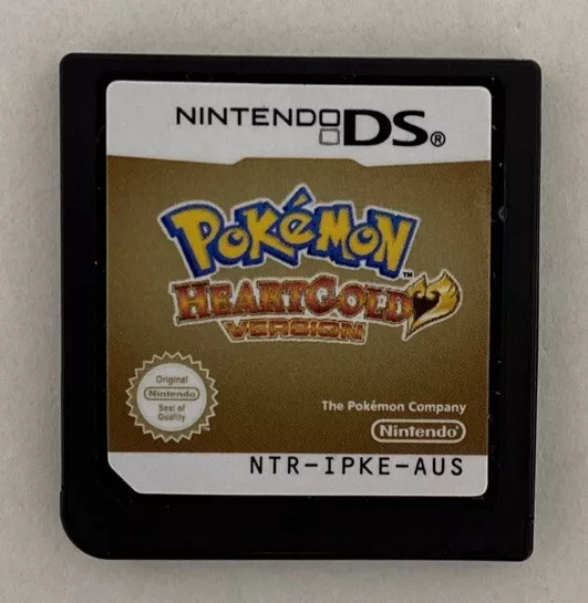 Pokemon heart gold sales cartridge