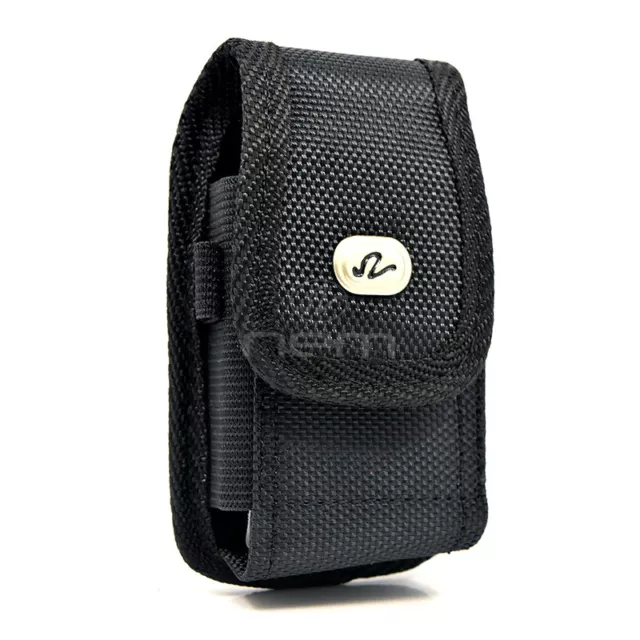 Vertical Heavy Duty Rugged Cover Belt Clip Side Case Pouch 3.6 x 2.04 x 1.1 inch