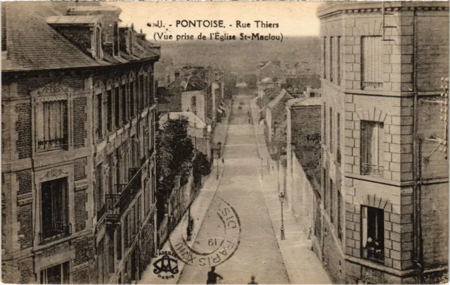 CPA Pontoise Rue Thiers FRANCE (1308619)
