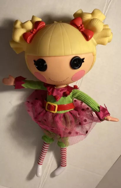 Holly Sleighbells Elf Lalaloopsy 12” Doll Christmas Figure Walmart Exclusive