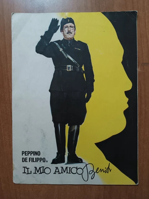 brochure film IL MIO AMICO BENITO con Peppino De Filippo