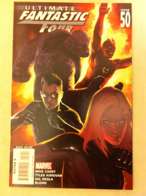 Ultimate Fantastic Four #50 Marvel First Print 2008 Mike Carey
