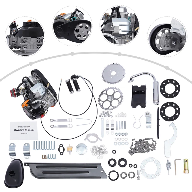 a bicycle with an engine