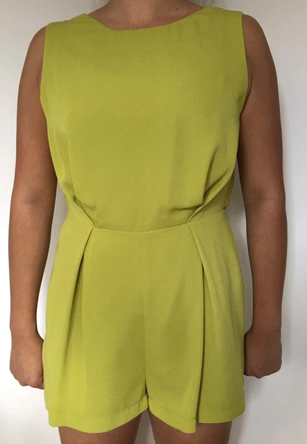 lime green swing dress Kate Moss x Topshop Yellow Party Dress – Soeng Signature