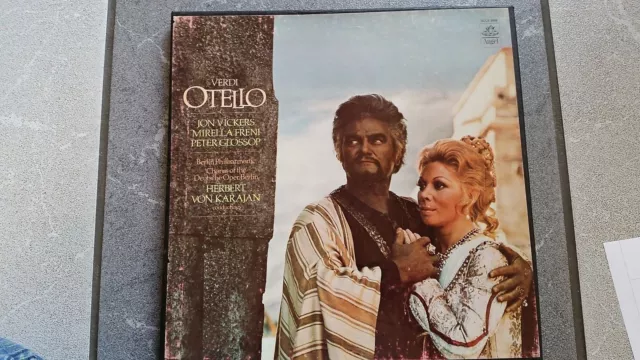 Herbert von Karajan - Verdi/ Otello 3 x LP Vinyl Box