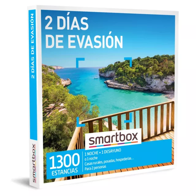 Smartbox - Caja Regalo 2 días de evasión - Idea de Regalo para Parejas - 1 N