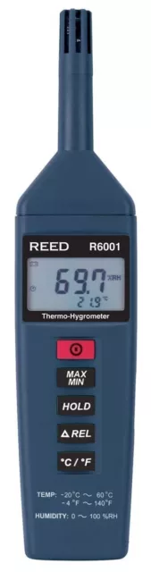 REED Instruments R6001 Thermo-Hygrometer