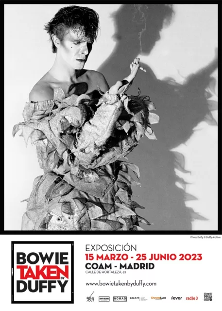 David Bowie 2023 Exhibition Poster - Duffy - Scary Monsters & Super Creeps 1980