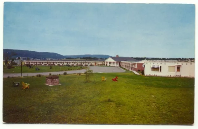 Annapolis Royal Nova Scotia Royal Anne Motel Postcard ~ Canada