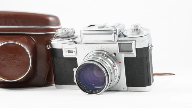 ZEISS IKON TENAX II 24x24 Jena Sonnar F2/4cm EUR 480,79 - FR