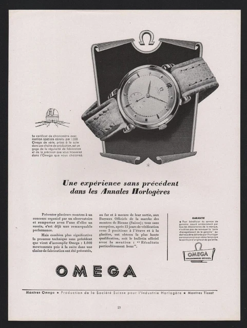 Vintage publicité omega Banque de photographies et d'images à haute Vintage publicité omega Banque de photographies et d'images à haute