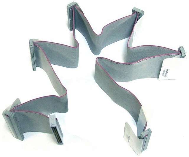 INTERNAL SCSI RIBBON Cable 6 x 50 way IDC female + 50 way IDC Male