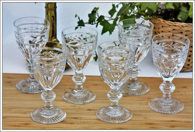 30 VERRES À eau modèle Renaissance en cristal de Baccarat (prix à la