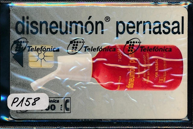 Scheda Telefonica/Schede Telefoniche Spagna Privee P158 Nuovo Blister Rif.