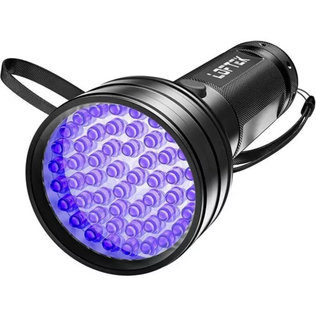 Lampe Torche UV de Poche Flashlight Blacklight Lumière Ultra Violet anti punaise