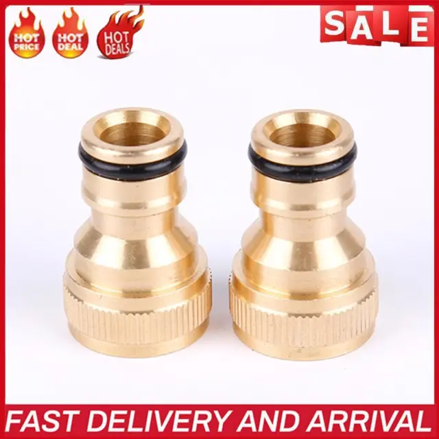 Garden Hose Pipe Adaptor Brass Faucet Tap Connector Mixer for Tap Kitchen Faucet