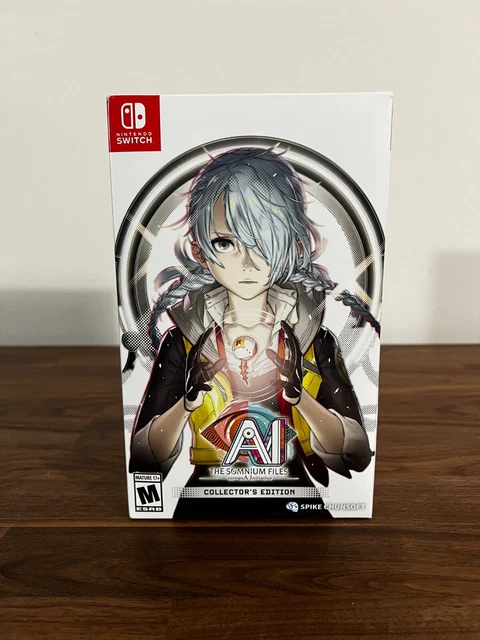 AI THE SOMNIUM FILES nirvanA Initiative COLLECTORS EDITION Nintendo Switch NEW