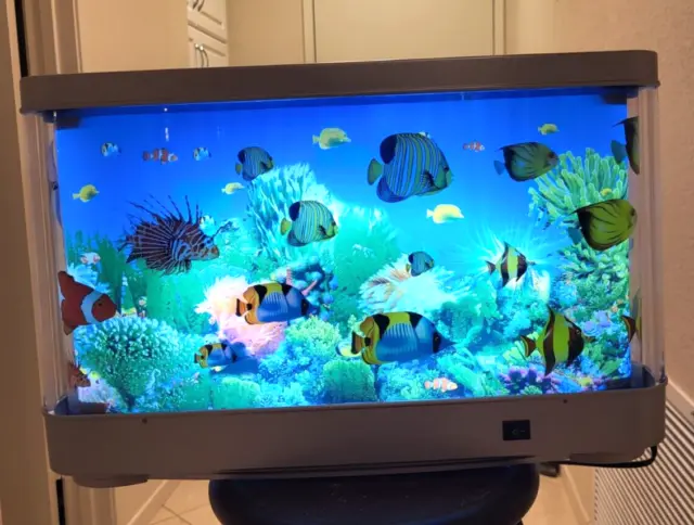 LARGE Artificial Tropical Fish Aquarium Decorative Lamp Virtual Ocean