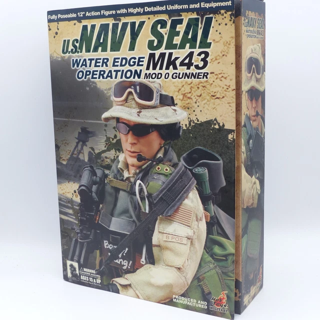 NAVY SEAL（WATER EDGE MK43） Hot Toys Navy Seal water edge