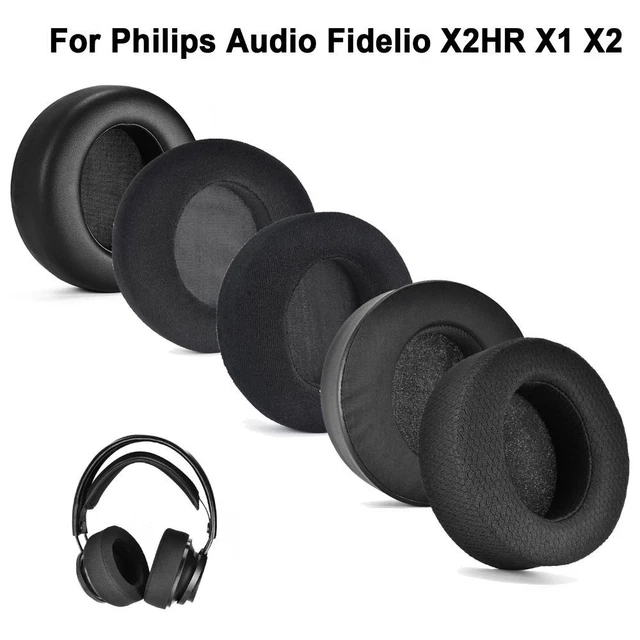 2PCS EARPADS REPLACEMENT Ear Cushion for Philips Audio Fidelio X2HR X1