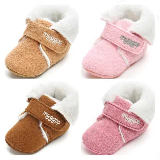 Scarpe scaldavivande alte neonato bambino bambina neonato bambino neonato 0-18 mesi