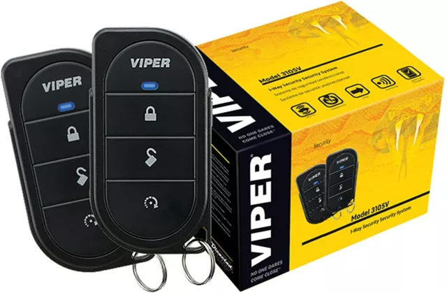 Viper 3105V Security System Keyless Entry Car Alarm With 2 Remotes Newest Model